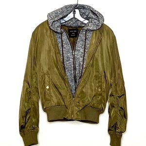 Layered Hoodie Puffer